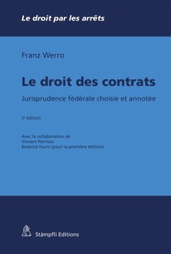 Le droit des contrats (eBook, PDF) - Werro, Franz