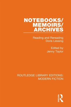 Cover Notebooks/Memoirs/Archives (eBook, ePUB)