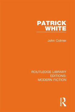 Patrick White (eBook, PDF) - Colmer, John