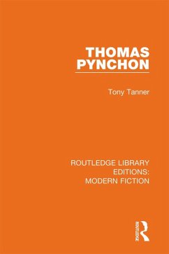 Thomas Pynchon (eBook, PDF) - Tanner, Tony