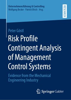 Risk Profile Contingent Analysis of Management Control Systems (eBook, PDF) - Göstl, Peter