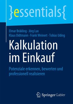 Kalkulation im Einkauf - Bräkling, Elmar;Lux, Jörg;Oidtmann, Klaus