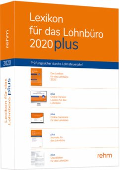 Lexikon für das Lohnbüro 2020 plus - Schönfeld, Wolfgang;Plenker, Jürgen;Schaffhausen, Heinz-Willi