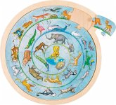 Goki 57790 - Einlegepuzzle Tierkreis