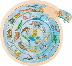 Cover Goki 57790 - Einlegepuzzle Tierkreis