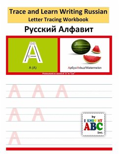 Trace and Learn Writing Russian Alphabet - Patel, Harshish