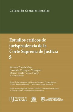 Cover Estudios críticos de la jusrisprudencia de la Corte Suprema de Justicia 5 (eBook, PDF)