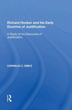 Richard Hooker and his Early Doctrine of Justification (eBook, ePUB) - Simut, Corneliu C.