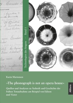 »The phonograph is not an opera house« (eBook, ePUB) - Martensen, Karin