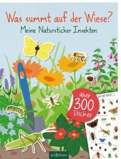 Was summt auf der Wiese? - Meine Natursticker Insekten