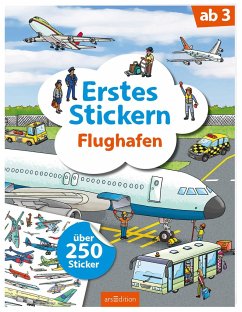 Erstes Stickern - Flughafen