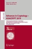 Advances in Cryptology ¿ ASIACRYPT 2019
