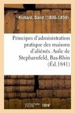 Programme de Quelques Principes d'Administration Pratique Des Maisons d'Aliénés