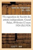 35e Exposition de Société Des Artistes Indépendants, Catalogue