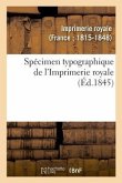 Spécimen Typographique de l'Imprimerie Royale