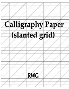 Calligraphy Paper (slanted grid) - Rwg