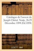 Catalogue Des Oeuvres Originales, Projets de Monuments, Dessins Et Croquis: 2e Édition. Partie 1