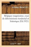 Belgique Magnissime, Essai de Déterminisme Territorial Et Historique