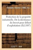 Protection de la Propriété Industrielle. de la Déchéance Du Brevet Pour Défaut d'Exploitation