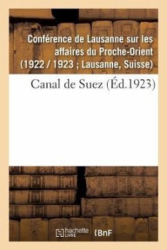 Canal de Suez - Affaires Du Proche-Orient