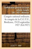 Congrès National Ordinaire. 4e Congrès de la C.G.T.U., Bordeaux, 19-24 Septembre 1927: Service Vicinal de la Gironde