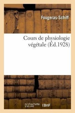 Cours de Physiologie Végétale - Fougeras-Schiff