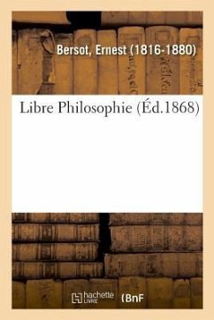 Cover Libre Philosophie