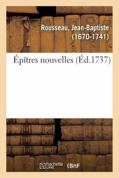 Épîtres Nouvelles - Rousseau, Jean-Baptiste