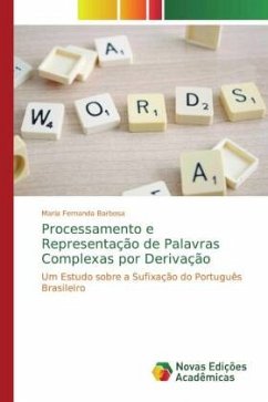 Cover Processamento e Representação de Palavras Complexas por Derivação