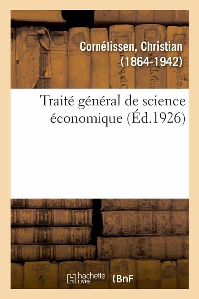 Traité Général de Science Économique