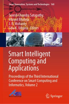 Smart Intelligent Computing and Applications (eBook, PDF)