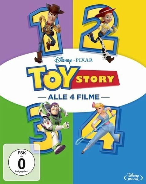 Toy Story 1-4 BLU-RAY Box auf Blu-ray Disc - Portofrei bei bücher.de