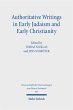 Authoritative Writings in Early Judaism... - Bild 1
