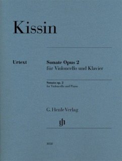 Cover Sonate op. 2 für Violoncello und Klavier, Partitur und Stimme(n) Violoncello