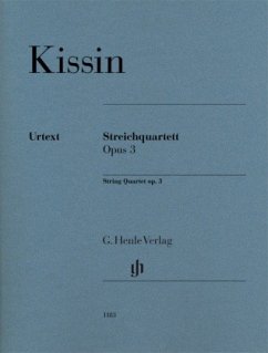 Cover Streichquartett op. 3, Streichinstrumente (verschiedene), Stimmensatz
