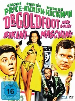 Dr.Goldfoot und seine Bikini-Maschine Mediabook - Price,Vincent/Avalon,Frankie/Hart,Susan