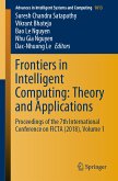 Frontiers in Intelligent Computing: Theory and Applications (eBook, PDF)