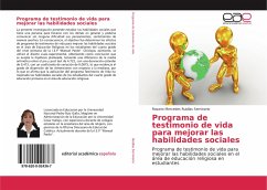 Programa de testimonio de vida para mejorar las habilidades sociales