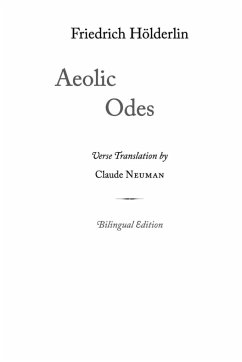Aeolic Odes - Hölderlin, Friedrich