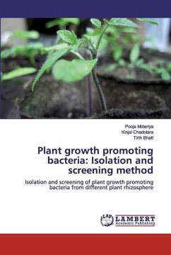 Plant growth promoting bacteria: Isolation and screening method - Moteriya, Pooja;Chadotara, Kinjal;Bhatt, Tirth