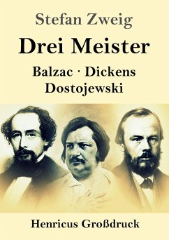 Drei Meister (Großdruck) - Zweig, Stefan