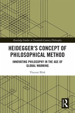 Cover Heidegger's Concept of Philosophical Method (eBook, PDF)