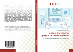 L¿appropriation des projets de développement - Ouédraogo, Hamidou Benoit
