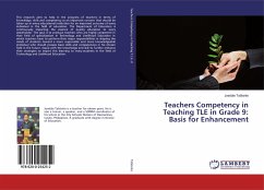 Teachers Competency in Teaching TLE in Grade 9: Basis for Enhancement - Tablante, Joedale