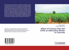 Effect of Cassava Peel Ash (CPA) as Alternative Binder in Concrete - Donaltus, Emeka