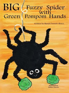 Big Fuzzy Spider with Green Pompom Hands - Dorsett-Bruce, Randi