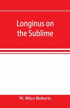 Longinus on the sublime - Rhys Roberts, W