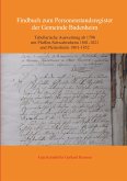 Findbuch zum Personenstandsregister der Gemeinde Badenheim