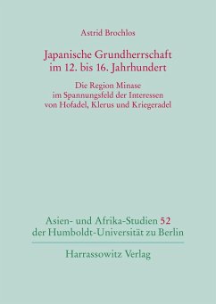 Cover Japanische Grundherrschaft im 12. bis 16. Jahrhundert (eBook, PDF)