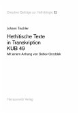 Hethitische Texte in Transkription KUB 49 (eBook, PDF)